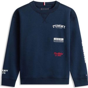 Regular fit sweatshirt van katoenmix
