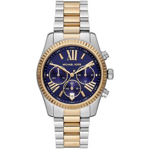 Michael Kors horloge MK7218 Lexington zilverkleurig
