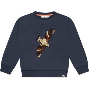 Stains&Stories sweater donkerblauw