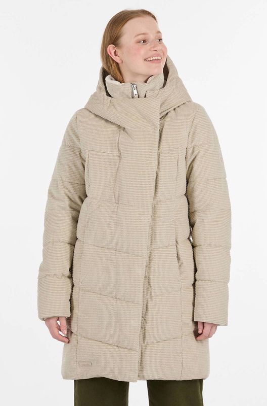 Ragwear Wintermantel 'Pavla Cordy'  sand