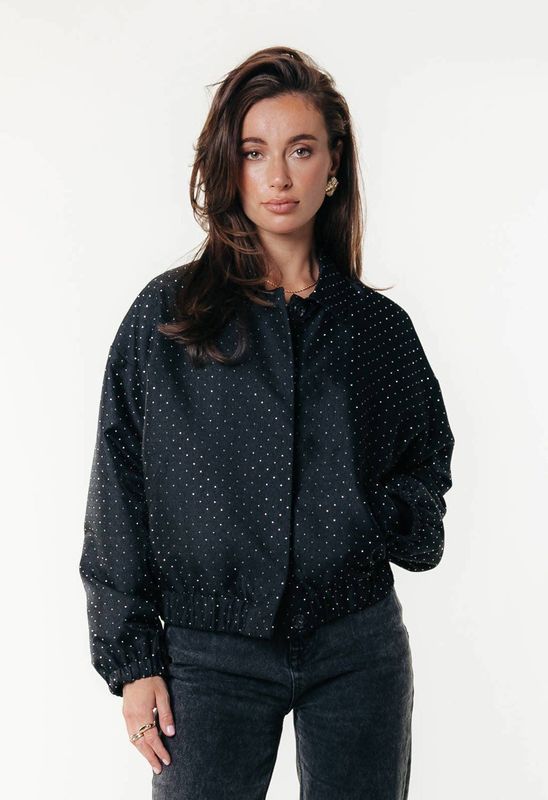 Colourful Rebel bomberjack zwart