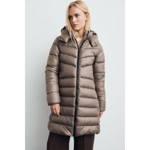 Mango gewatteerde jas bruin