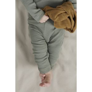 NAME IT BABY skinny babybroek groen