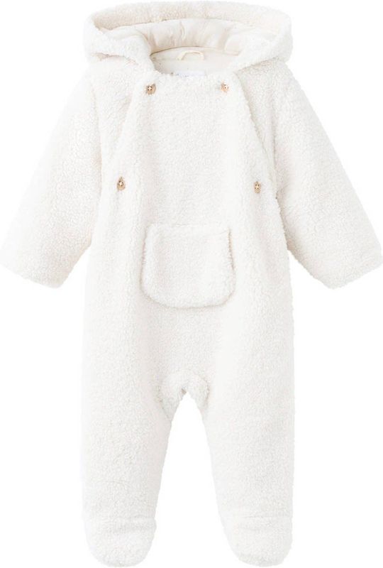 Mango Kids teddy jas ecru