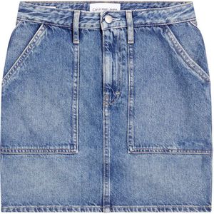 Calvin Klein denim spijkerrok medium blue denim