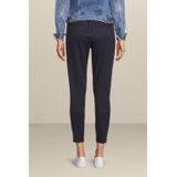 ONLY tapered fit broek ONLPOPTRASH donkerblauw regular