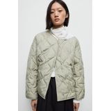 MANGO Tussenjas 'Nat'  pastelgroen