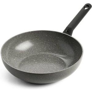 BK Wokpan Granite - Aluminium - ø 28 cm - keramische anti-aanbaklaag