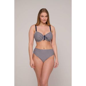 PrimaDonna bikinibroekje Kalba donkerblauw/wit