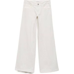 MANGO TEEN - Jeans - Blauw - Rechte Pasvorm - Normale Taillehoogte - Denim