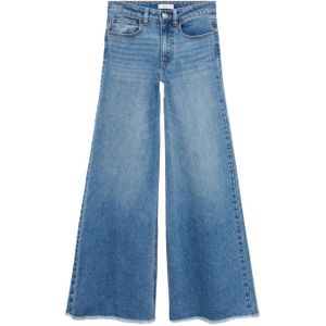 MANGO TEEN high waist flared jeans changeant blauw