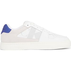 CALVIN KLEIN JEANS suède sneakers wit