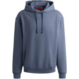 HUGO hoodie met logo open blue
