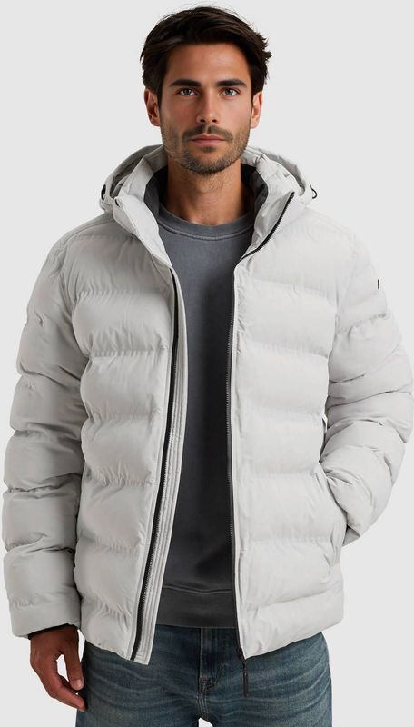 Cast Iron - Heatseal - Gewatteerde Jas - Diepblauw