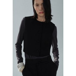 Mango gilet zwart