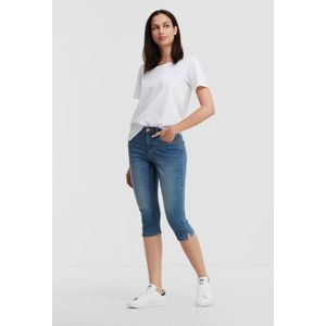 anytime skinny capri jeans blauw