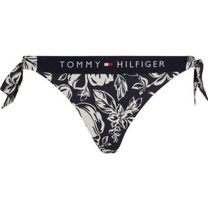 Tommy Hilfiger strik bikinibroekje zwart/wit