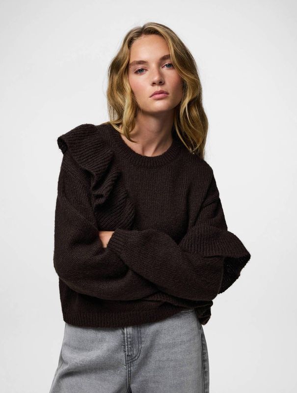 Pcnor Ruches Gebreide Trui