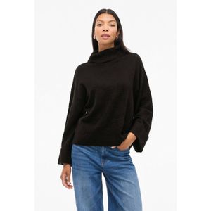 Vila - Rolfie - Gebreide Trui - Rolkraag - Lange Mouwen