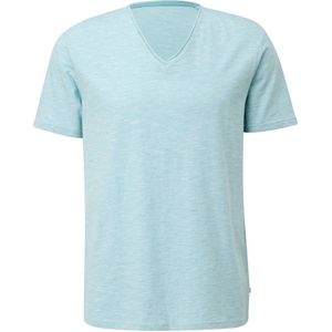 Q/S by s.Oliver regular fit T-shirt lichtblauw