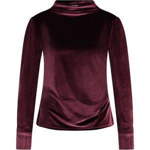 Claudia Sträter - Top - Donkerrood