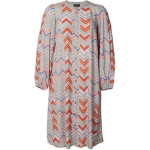 Zoey - Blousejurk - Multi - Viscose - Middellange Mouwen