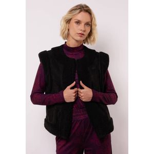 FLURESK gilet zwart