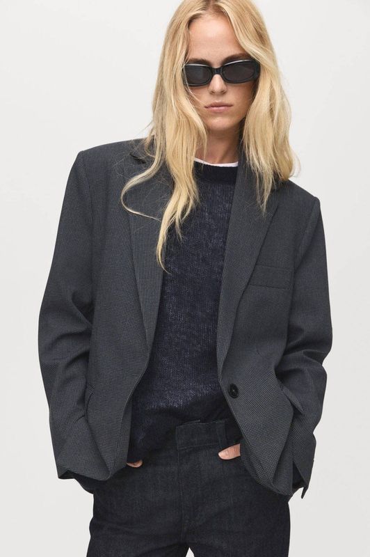 MANGO Blazers 'Mila'  antraciet