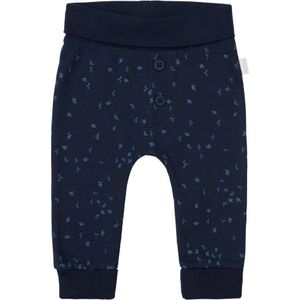 Noppies baby regular fit broek Nicea met katoen donkerblauw