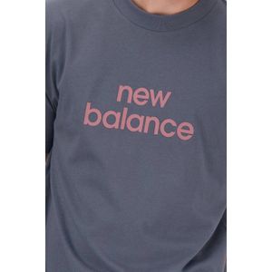 New Balance T-shirt grijsblauw