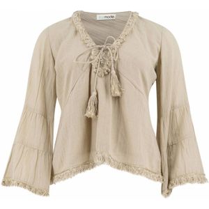 IBZmode blousetop zand