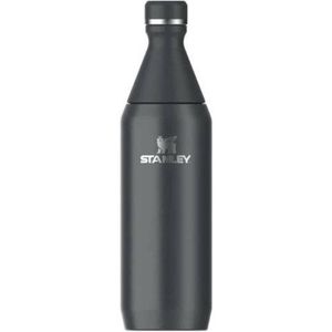 Stanley Thermosfles The All Day Slim Bottle - Black - 600 ml