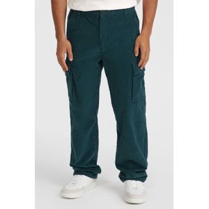 O'Neill corduroy loose fit cargo broek petrol