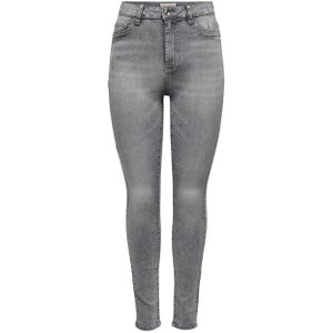 ONLY high waist skinny jeans ONLRAIN-WAUW grijs