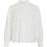 Vila - Vikimia Lace Shirt - Blouse - Snow White