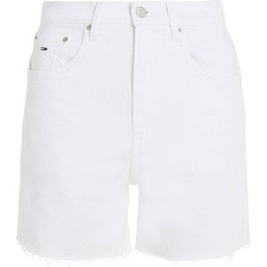 Tommy Jeans high waist skinny short wit