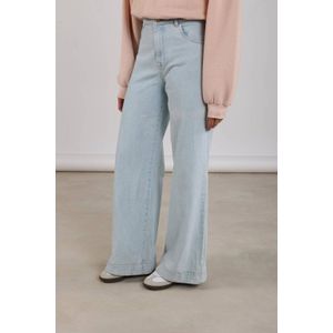 Nukus - NKF09053 24 - Jeans - Bleached Denim - Abby Pants met Strass
