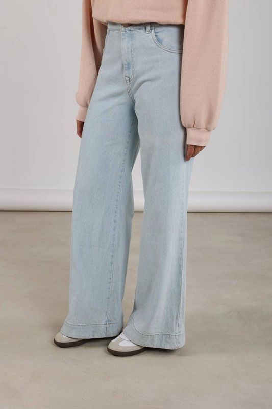 Nukus - NKF09053 24 - Jeans - Bleached Denim - Strass