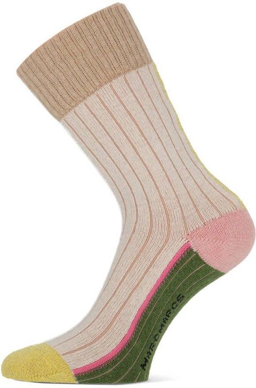Marcmarcs sokken Isabelle beige/multi