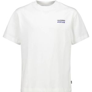 America Today T-shirt met backprint wit
