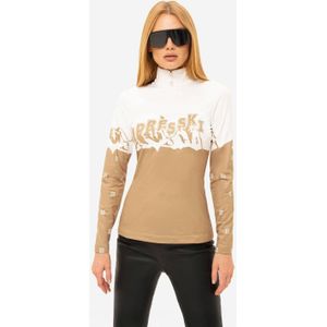 NIKKIE ski pully Nantes beige