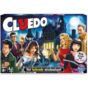 Hasbro Gaming Cluedo: Ontrafel het mysterie van de moord op Mr. Bob Swart in dit spannende bordspel voor 6 spelers!