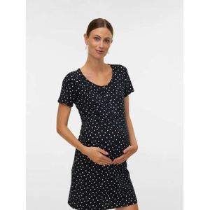 Mamalicious - Mira - Nachthemd - Korte Mouwen - Biologisch Katoen - Print