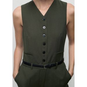 Mango jumpsuit groen