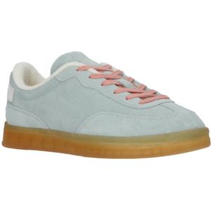 Scotch & Soda suède sneakers mintgroen