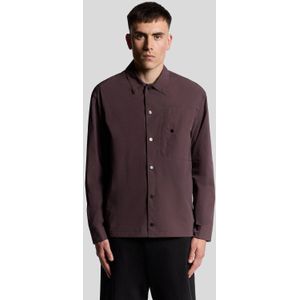 Lyle & Scott - Crinkle Nylon Pocket - Overhemd - Bruin