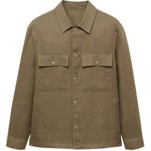 Mango Man regular fit overshirt