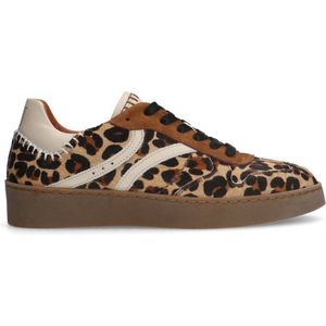 Manfield suède sneakers beige