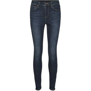 VERO MODA skinny jeans dark blue denim