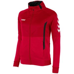 hummel sportvest rood/zwart